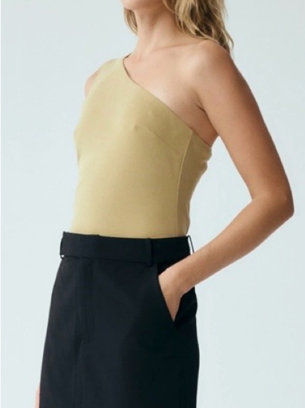 Third Form One-Shoulder Tank - Picture 3 of 3